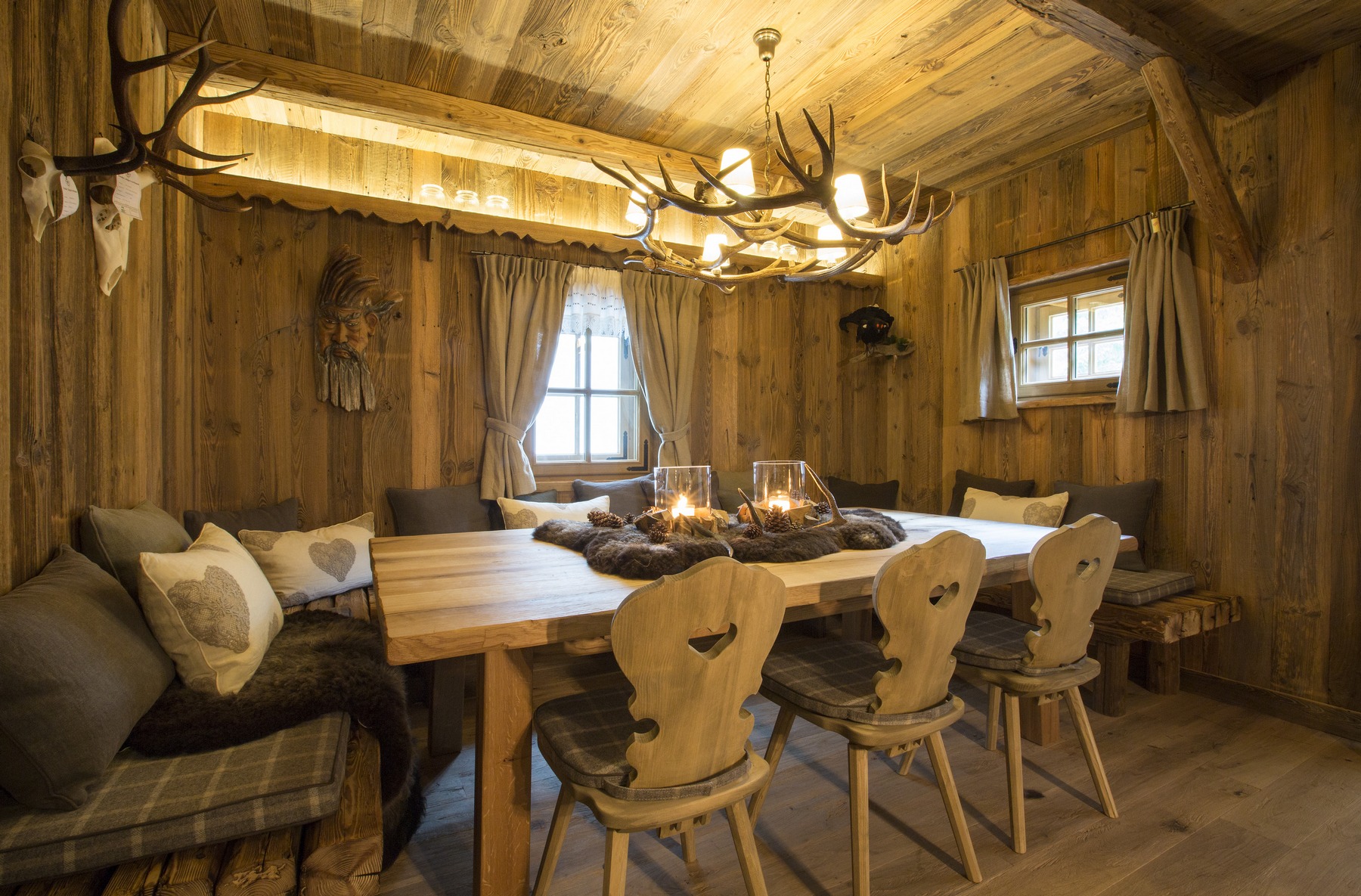 Hunting Lodge Tirol Austria Home Interior